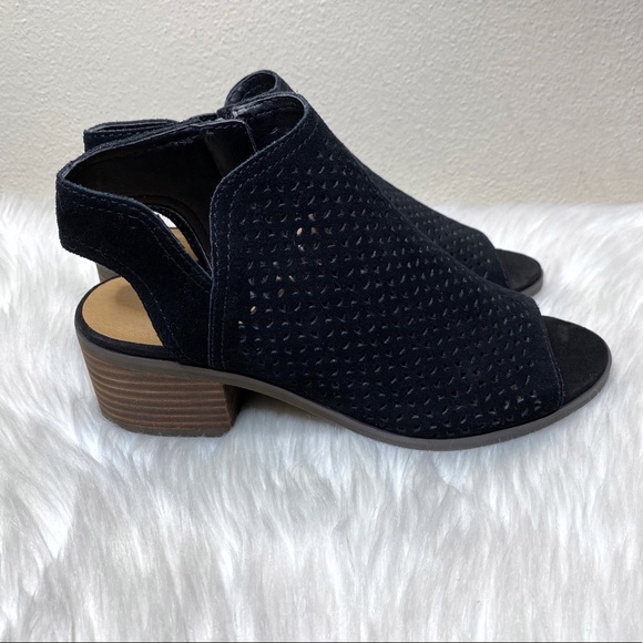 Lucky Brand Shoes - Lucky Brand Nonina Sandal Heels Slingback Black